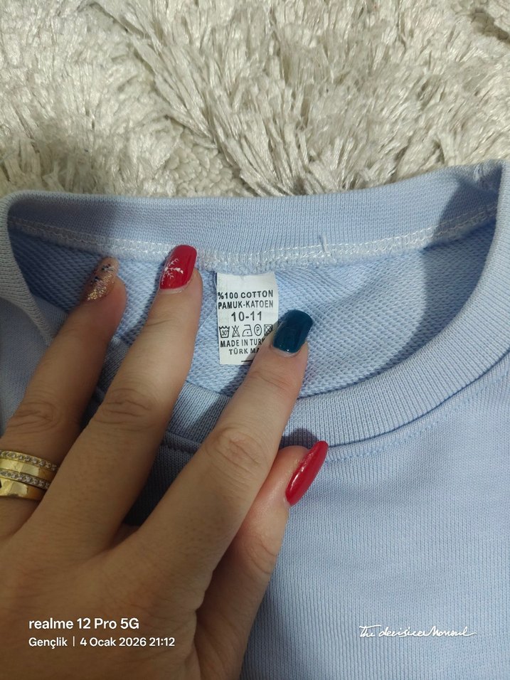 Gri Pamuklu Erkek Sweatshirt ve Eşofman Takımı - Görsel 2