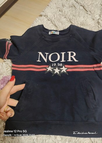 Siyah Erkek Çocuk Rahat Kesim Eşofman Altı - Görsel 3