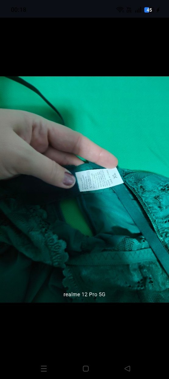 Turkuaz Gösterişli Midi Askılı Gecelik - Görsel 3