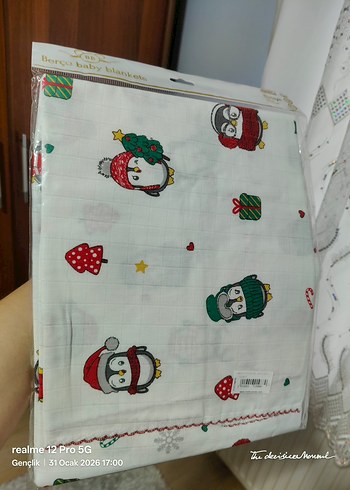 Çocuklar için renkli baskılı plastik battaniye - Görsel 7