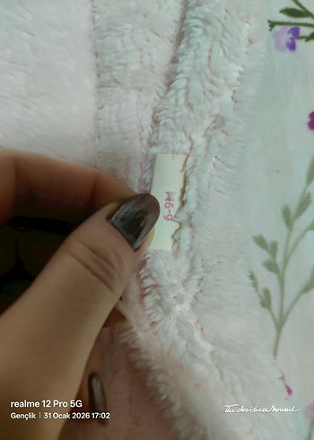 Kapüşonlu Beyaz Örgü Bebek Tulumu - Görsel 3