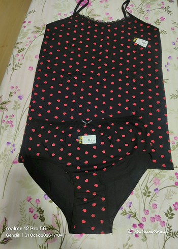 Çok Renkli Baskılı Kadın Mini Atletler - Görsel 10