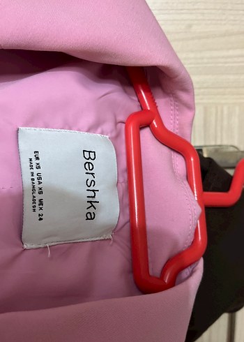 Pembe Düğmeli Kadın Blazer Ceket - Görsel 3