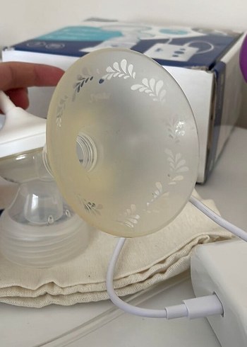 Beyaz Tekli Elektrikli Göğüs Pompası