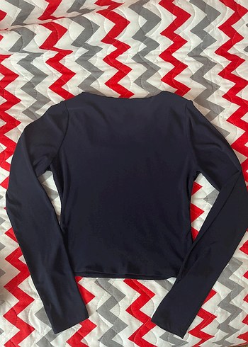 Le Pole kare yaka bluz - Görsel 2