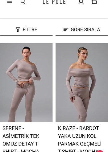 Le Pole Gri Kare Yaka Bluz - Görsel 5