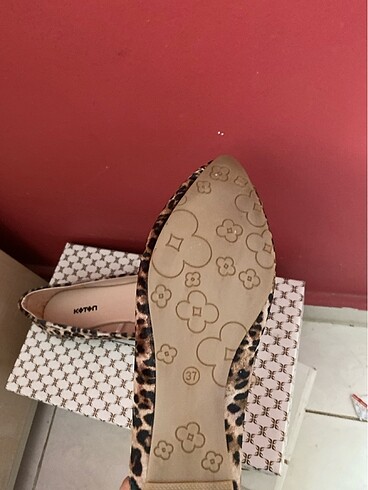 Koton Koton leopar desenli babet