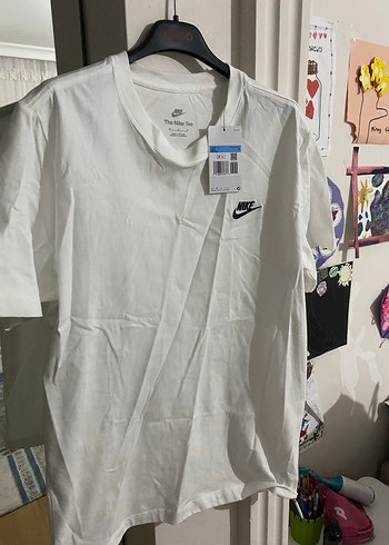 Nike Nike Beyaz Oversize Tişört