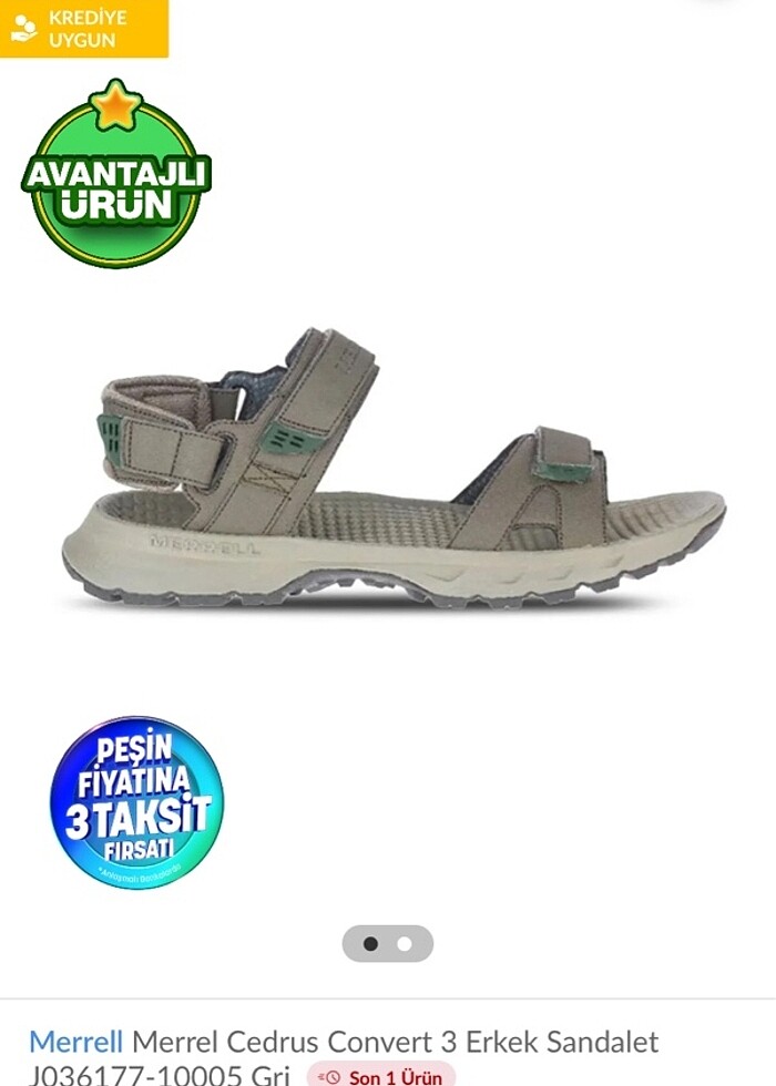 MERREL ERKEK SANDALET - Görsel 4
