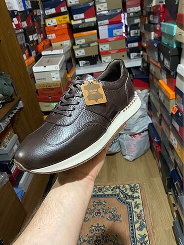ERKEK DERİ SNEAKER