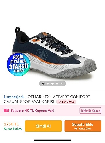 Lumberjack LUMBERJACK LOTHAR ERKEK SNEAKER