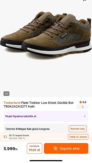 TIMBERLAND ERKEK BOT