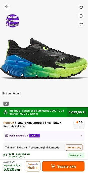 REEBOK FLOATZİG ADVENTURE 1