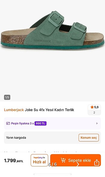 38 Beden yeşil Renk LUMBERJACK BAYAN TERLİK