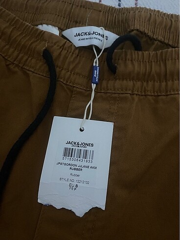 s Beden kahverengi Renk JACK JONES ERKEK JOGGER PANTOLON