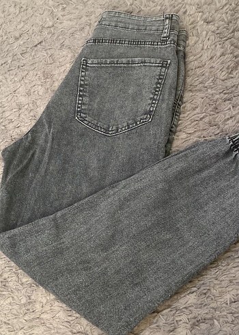 l Beden gri Renk ERKEK DENİM JOGGER PANTOLON