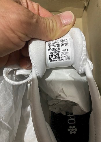 ADİDAS Duramo Sl 2 Erkek Koşu Ayakkabısı Beyaz - Görsel 6