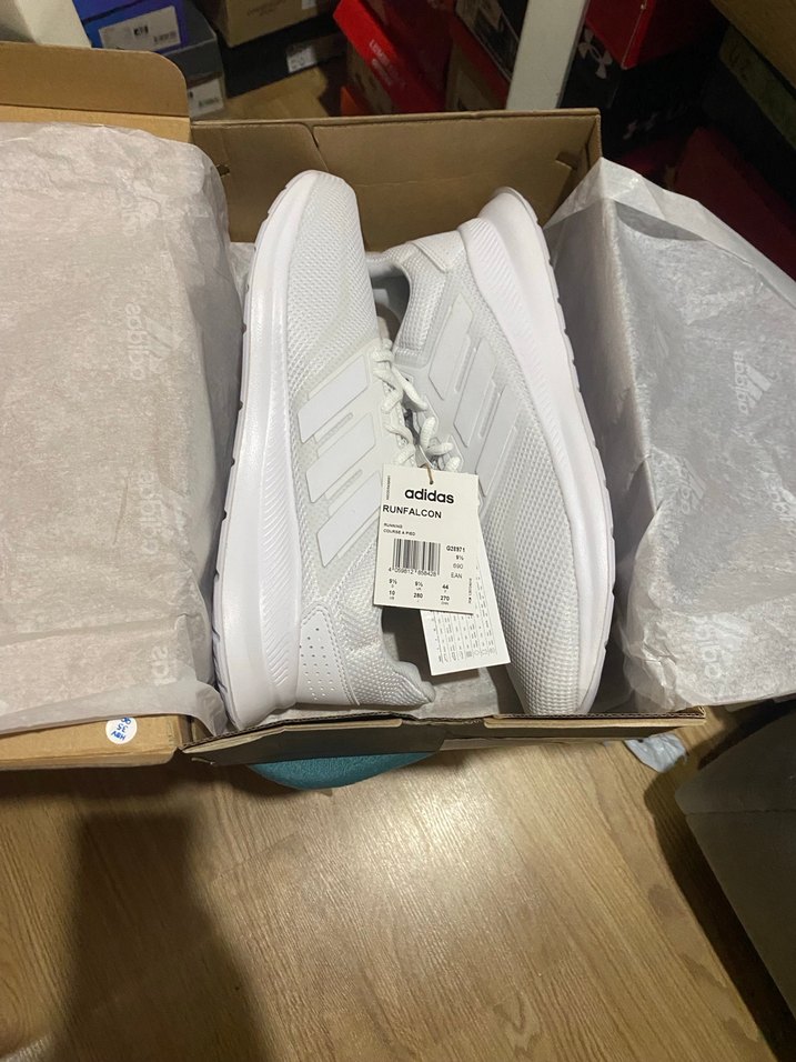 Adidas Runfalcon Beyaz Erkek Koşu Ayakkabısı - Görsel 2