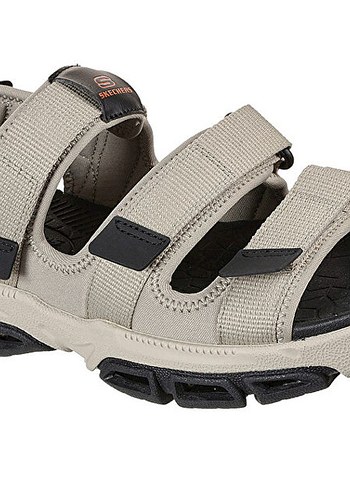 SKECHERS ALTAN Bej Erkek Kayışlı Outdoor Sandalet - Görsel 8