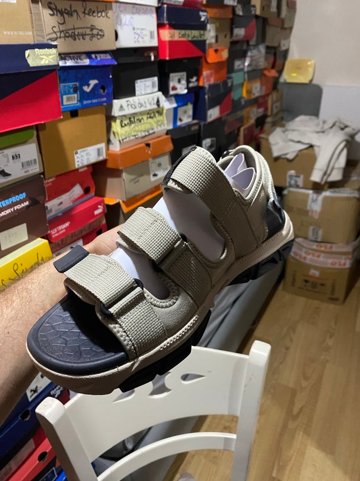 SKECHERS ALTAN Bej Erkek Kayışlı Outdoor Sandalet - Görsel 5