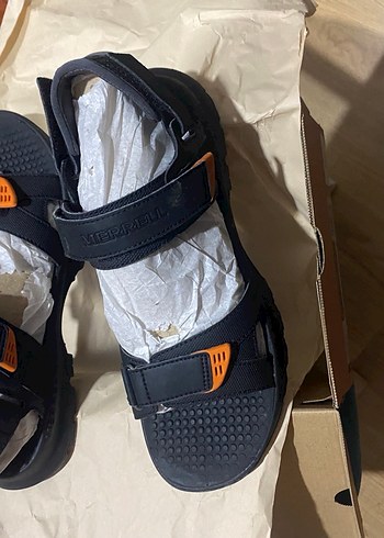 MERREL Erkek Siyah Spor Bantlı Sandalet - Görsel 2