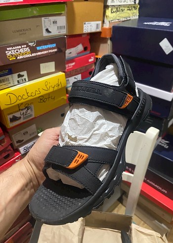 MERREL Erkek Siyah Spor Bantlı Sandalet - Görsel 3