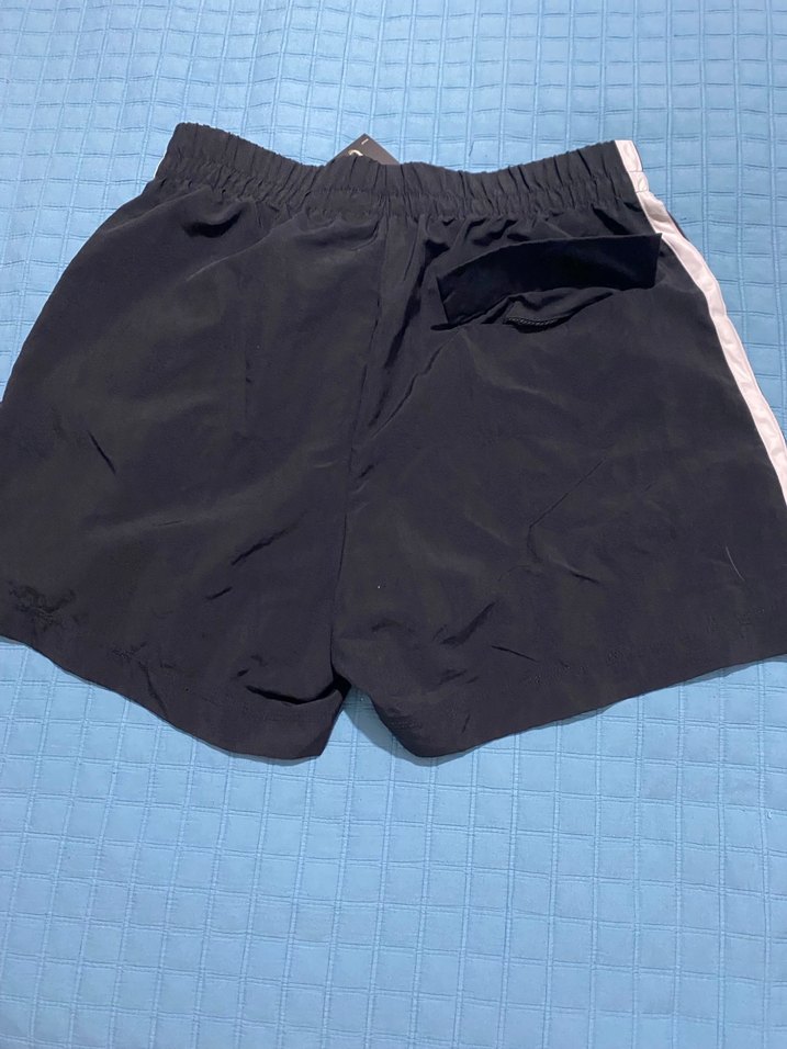 Siyah Adidas Elastik Bel Spor Şort - Görsel 3