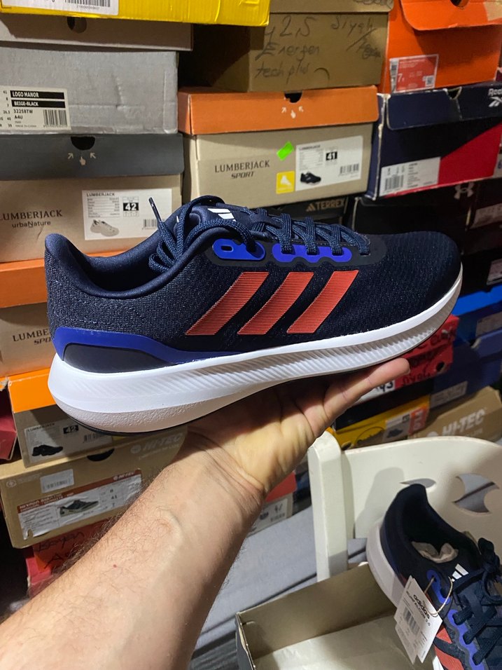 ADİDAS Runfalcon 3.0 Lacivert Erkek Spor Ayakkabı - Görsel 3