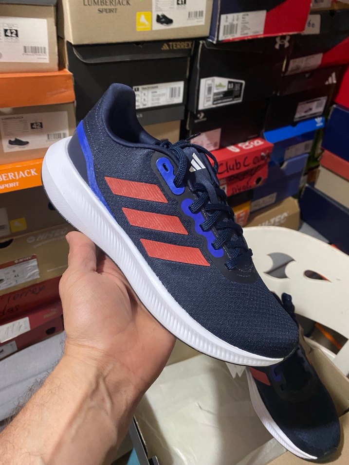 ADİDAS Runfalcon 3.0 Lacivert Erkek Spor Ayakkabı - Görsel 4