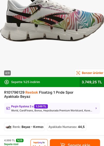 REEBOK FLOATZİG 1 PRIDE - Görsel 2