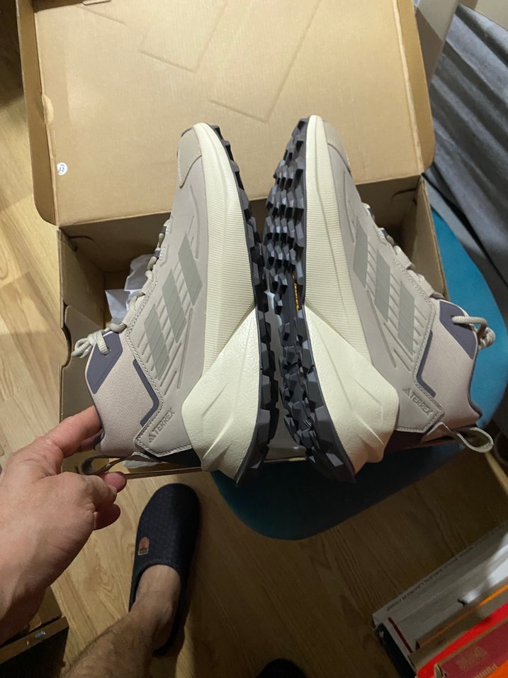 Adidas terrex Trailmeker Bej Erkek Outdoor Ayakkabı - Görsel 4