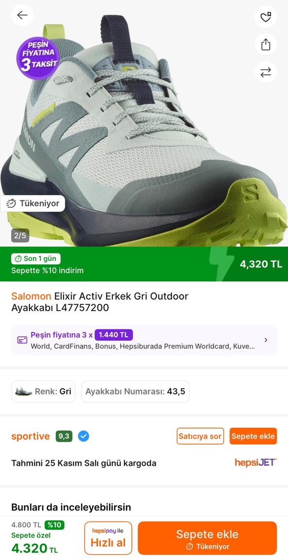 SALOMON ELİXİR ACTİVE - Görsel 2