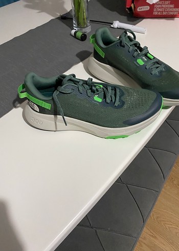 THE NORTH FACE Erkek Yeşil Gri Outdoor Koşu Ayakkabısı - Görsel 4