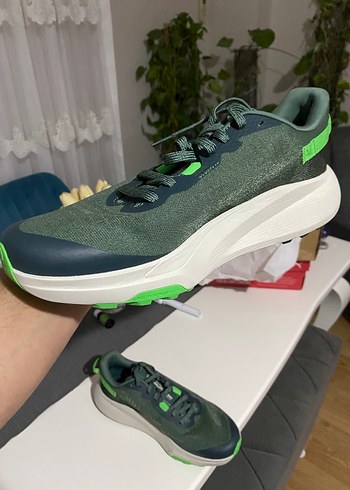 THE NORTH FACE Erkek Yeşil Gri Outdoor Koşu Ayakkabısı - Görsel 9