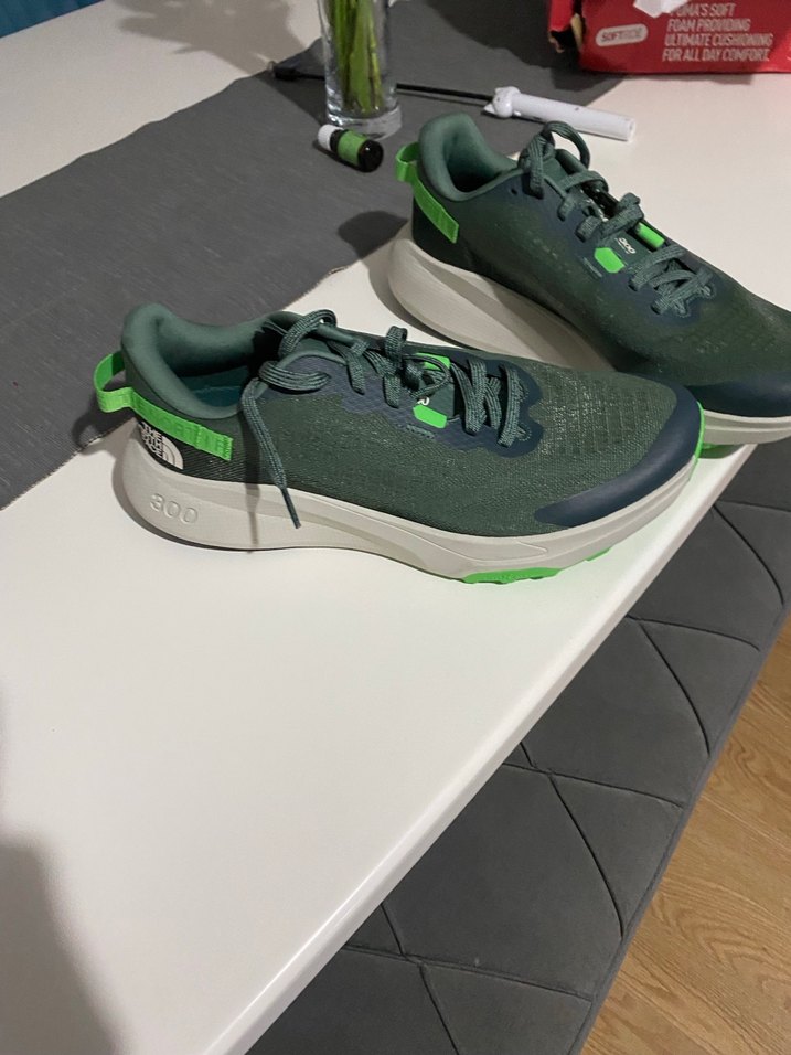 THE NORTH FACE Erkek Yeşil Gri Outdoor Koşu Ayakkabısı - Görsel 4