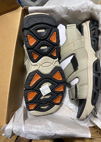 SKECHERS ALTAN Erkek Bej  Sandalet - Görsel 4