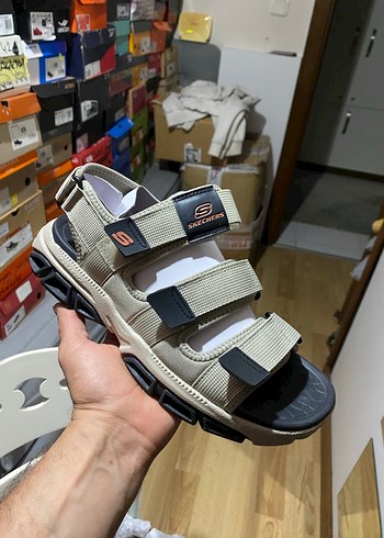 SKECHERS ALTAN Erkek Bej  Sandalet - Görsel 2