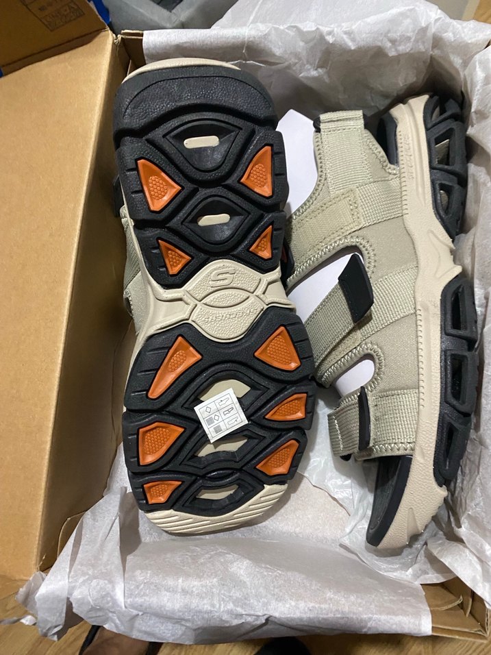 SKECHERS ALTAN Erkek Bej  Sandalet - Görsel 4