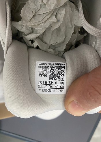 ADİDAS RUNFALCON 3.0 Gri Erkek Koşu ve Antrenman Ayakkabısı - Görsel 8