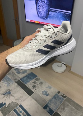 ADİDAS RUNFALCON 3.0 Gri Erkek Koşu ve Antrenman Ayakkabısı - Görsel 10