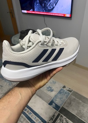 ADİDAS RUNFALCON 3.0 Gri Erkek Koşu ve Antrenman Ayakkabısı - Görsel 9