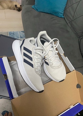 ADİDAS RUNFALCON 3.0 Gri Erkek Koşu ve Antrenman Ayakkabısı - Görsel 11