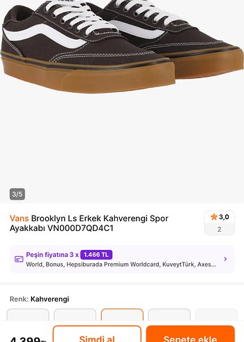 VANS BROOKLYN LS - Görsel 7