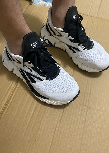 Reebok Floatzig 1 Beyaz/Siyah Erkek Spor Ayakkabı - Görsel 2