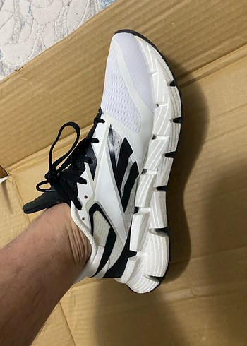 Reebok Floatzig 1 Beyaz/Siyah Erkek Spor Ayakkabı - Görsel 8