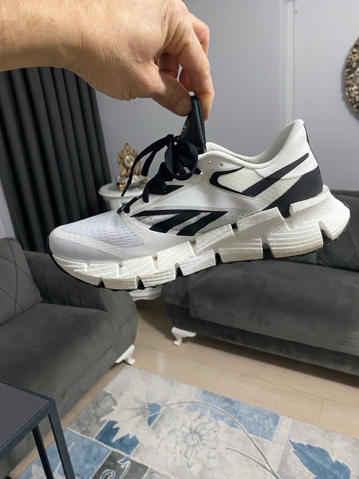 Reebok Floatzig 1 Beyaz/Siyah Erkek Spor Ayakkabı - Görsel 5