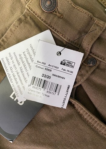 LTB ERKEK JEANS (33/30 beden) - Görsel 2