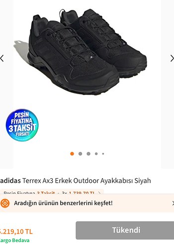 ADİDAS AX3 OUTDOOR AYAKKABI - Görsel 2