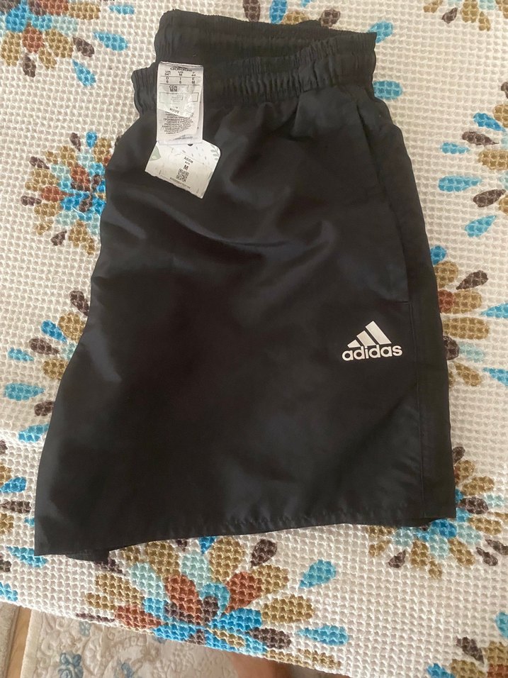 Adidas Siyah erkek deniz şortu - Görsel 4