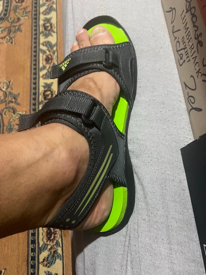 AFİDAS ERKEK SANDALET(40,5/42/43/44 numaraları mevcuttur - Görsel 3